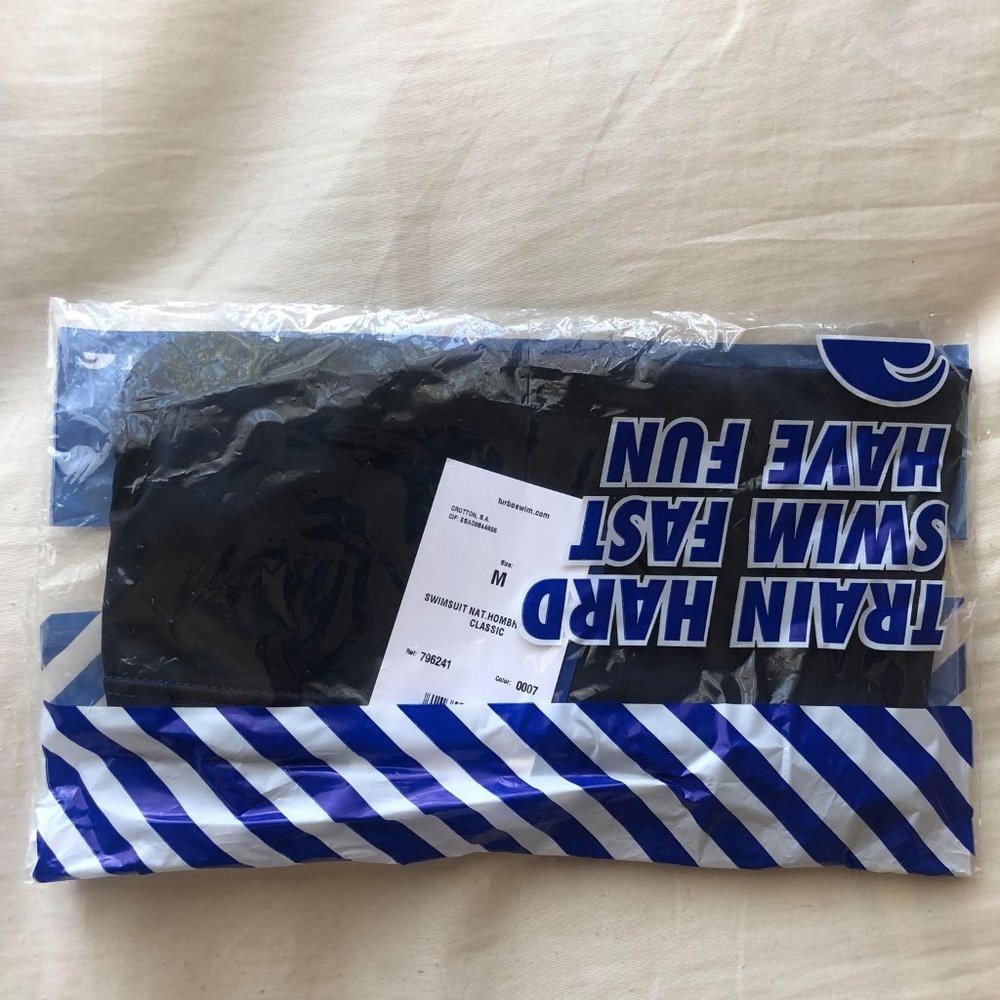 Turbo swimming brief basico navy size M